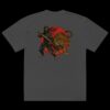 AYAME (彩芽) and KIBA (牙) Premium Oversized Faded T-shirt