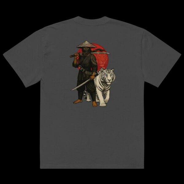 ZENJI (善司) and HOKU (彗) Premium Unisex Oversized Faded T-shirt