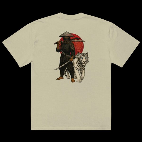 ZENJI (善司) and HOKU (彗) Premium Unisex Oversized Faded T-shirt