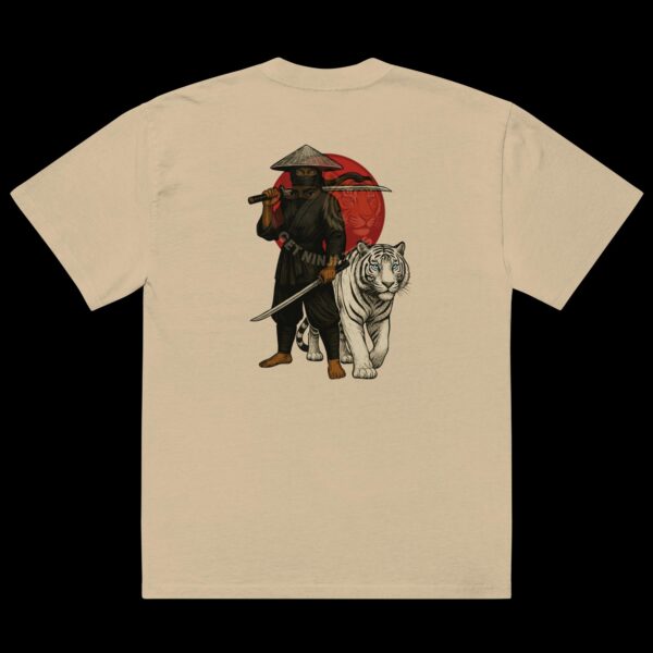 ZENJI (善司) and HOKU (彗) Premium Unisex Oversized Faded T-shirt